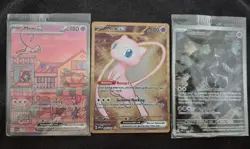 Pokemon 151 UPC Promo Set Mew SVP053, Mew ex 205/165 Mewtwo SVP052 (SEALED) - Image 1
