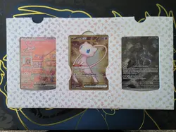 Pokemon 151 UPC Promo Set Mew SVP053, Mew ex 205/165 Mewtwo SVP052 (SEALED) - Image 1