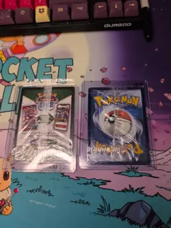 Pokemon 151 UPC Promo Set Mew SVP053, Mewtwo SVP052 Sealed - Image 2
