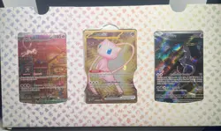 Pokemon 151 UPC Promo Set Mew SVP053 Mew ex 205/165 Mewtwo SVP052 - Image 1
