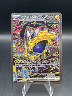 Iron Hands ex 154/131 Sv: Prismatic Evolutions Holo Pokemon TCG NM - Image 1