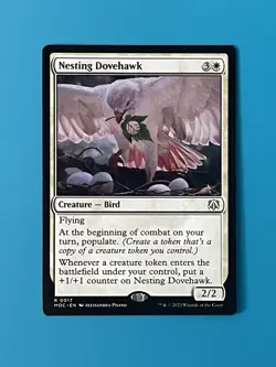 Nesting Dovehawk (Near Mint) - MTG Commander: March of the Machine - MOC 17 - Image 1