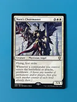 Norn's Choirmaster (Near Mint) - MTG Commander Phyrexia: All Will Be One - ONC 8 - Image 1