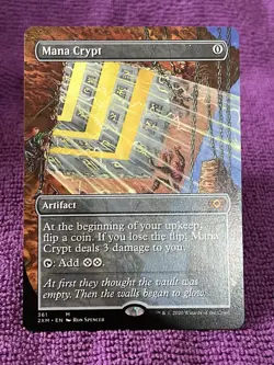 Mana Crypt - Borderless - Double Masters #361 - Image 1