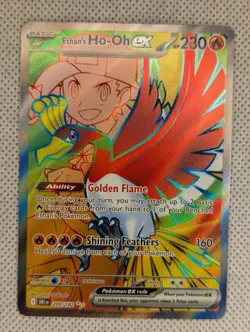 Pokemon TCG Ethan’s Ho-Oh ex 209/182 Ultra Rare Destined Rivals - Image 1