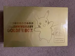 Pokemon Card 25th Anniversary Golden Box Celebration Japan Limited Sealed - Image 1