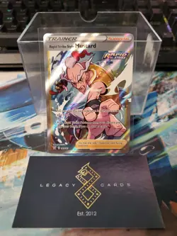 Rapid Strike Style Mustard 162/163 - Battle Styles Ultra Rare - Pokemon TCG (NM) - Image 1