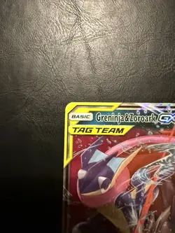 2019 Pokemon Unbroken Bonds Greninja Zoroark GX Full Art #107/214 NM - Image 2