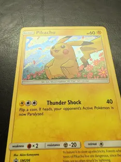 Pikachu SM206 Pokemon Sun & Moon Promo Holo - Image 5