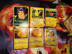 Pikachu Pokemon Card Lot - Holo, Reverse, Promo, Jungle, Full Art - 99¢ AUCTION - Image 1