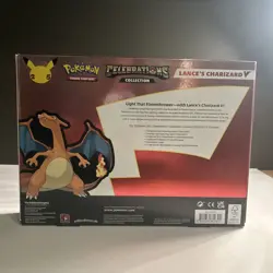 Pokemon TCG Celebrations Collection Lance's Charizard V Box 820650101625 - Image 2