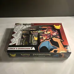 Pokemon TCG Celebrations Collection Lance's Charizard V Box 820650101625 - Image 3