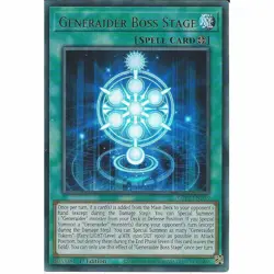 Generaider Boss Stage GFP2-EN163 1st Edition Ultra Rare :YuGiOh Trading Card TCG - Image 1