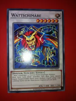 YUGIOH Karte WATTSCHIMARE Deutsch OP23-DE021 2020 - Image 1