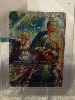 Roronoa Zoro - PRB02-006 (SP) PRB02-006 The Azure Sea's Seven Foil - Image 1