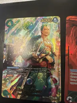 Roronoa Zoro - PRB02-006 (SP) PRB02-006 The Azure Sea's Seven Foil - Image 4