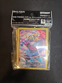 One Piece TCG Card Sleeves Set 9 70ct Sogeking Sniper King Usopp - Image 1