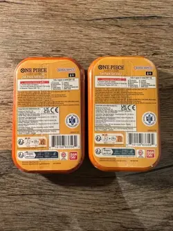 One Piece Tin Pack Set Vol. 2 Ace X2 - In Hand Bandai TCG Volume Two - SEALED - Image 2