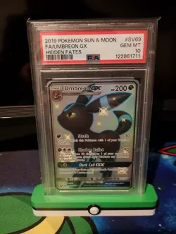 PSA 10 Umbreon GX 2019 Hidden Fates SV69/SV94 Full Art Pokemon TCG GEM MINT - Image 1