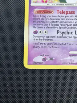 Pokemon Tcg Secret Wonders - Gardevoir LV. 55 7/132 Holo Rare 2007 MP - Image 3