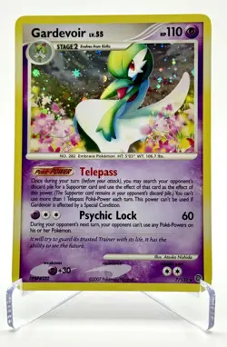 2007 Pokemon TCG Diamond Pearl Secret Wonders Gardevoir Lv55 Holo Rare 7/132 - Image 1