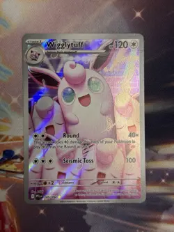 Wigglytuff 105/094 - 2025 Pokemon TCG: Phantasmal Flames - Full Art - IR - Image 1