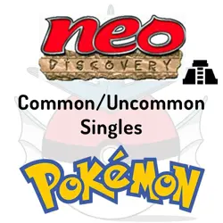 Neo Discovery Pokemon Card Singles | Common And Uncommon | You Choose | NM/VLP - Image 1