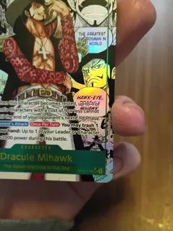 Dracule Mihawk (Manga) OP14-119 Pack Fresh Near Mint - Image 4