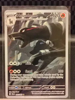 Houndoom 66/64 Shrouded Fable Illustration Card Near Mint Condition - Image 1