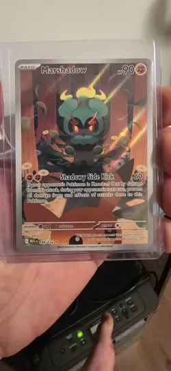 Pokemon TCG Mega Evolution Marshadow 146/132 Illustration Rare MINT NO USA SHIP - Image 1