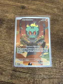 Pokemon TCG Mega Evolution Marshadow 146/132 IR Illustration Rare NM Near Mint - Image 1