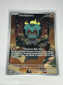 Pokemon TCG Marshadow 146/132 Me01 Mega Evolution Illustration Near Mint - Image 1