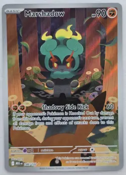 POKEMON TCG MARSHADOW (ILLUSTRATION RARE) 146/132 MEGA EVOLUTION NEAR MINT - Image 1