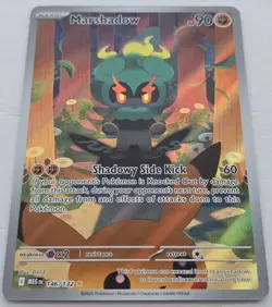 POKEMON TCG MARSHADOW (ILLUSTRATION RARE) 146/132 MEGA EVOLUTION NEAR MINT - Image 2