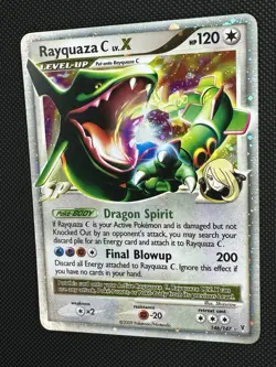 Rayquaza C LV.X Platinum Supreme Victors Holo Rare 146/147 LP - Image 2