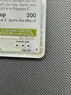 Rayquaza C LV.X Platinum Supreme Victors Holo Rare 146/147 LP - Image 5