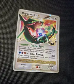 2009 Pokemon Platinum - Rayquaza C LV. X Supreme Victors 146/147 Rare Holo - NM - Image 2