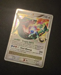 2009 Pokemon Platinum - Rayquaza C LV. X Supreme Victors 146/147 Rare Holo - NM - Image 4