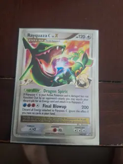 Pokemon Rayquaza C LV.X Holo Rare Card 146/147 Supreme Victors Series - Image 1