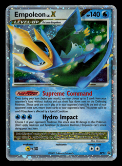 MP - Pokemon Empoleon LV.X DP11 Diamond & Pearl Collector's Tins Holo Promo - Image 1