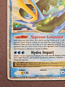 Empoleon LV.X DP11 Diamond and Pearl Holo Pokemon - Image 4