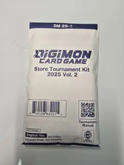 Digimon Card Game Store Tournament Kit 2025 Vol 2 English Sealed - Image 1