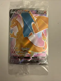 Charizard V SWSH050 SWSH: Sword & Shield Promo Cards Holo Sealed - Image 1