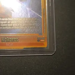 Dragon Ball Super Card Game FB08-076 Foil Kakarot Battle Card Saiyan R - Image 3