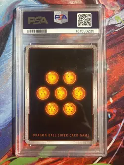 Dragon Ball Fusion World Wish for Shenron Son Gohan Card SH FB07-121 Secret Rare - Image 2