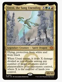1x MTG Ureni, the Song Unending - Tarkir Mythic! NM Mint! - Image 1