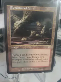 English - 1 x MTG Bloodstained Mire Onslaught - Image 1