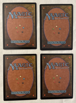 4x Wood Elves Exodus MTG Magic the Gathering LP/NM - Image 2