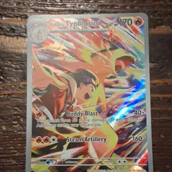 Pokemon Ethan's Typhlosion 190/182 Destined Rivals Holo Illustration Rare 170 HP - Image 1