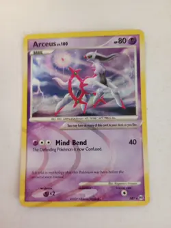 Arceus AR7 Arceus Holo 2009 Pokemon Nintendo Physic - Image 1